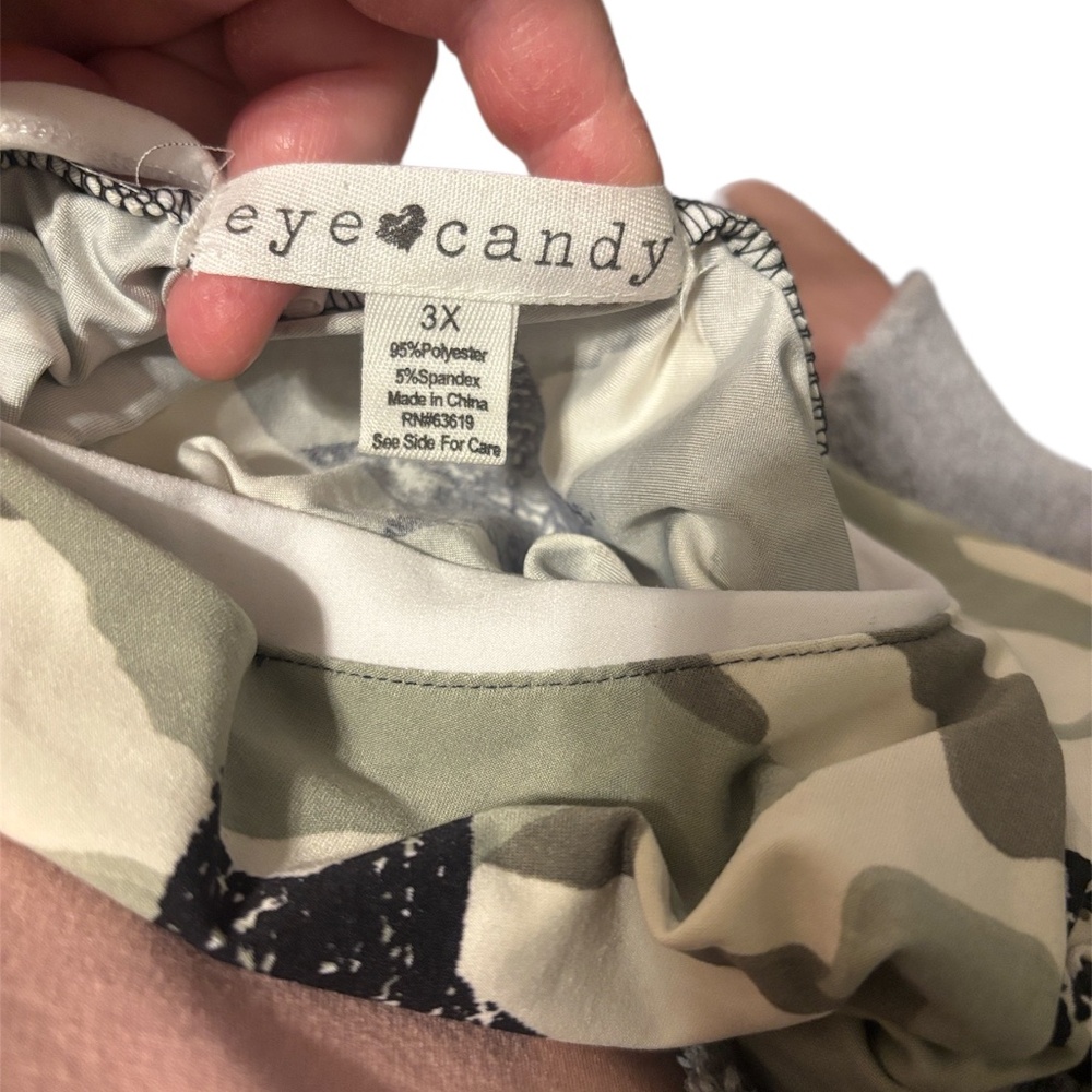 Eye Candy Camouflage T-Shirt Dress - Picture 2 of 9